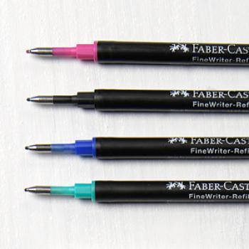 Faber-Castell Grip FineWriter Refill blau - löschbar